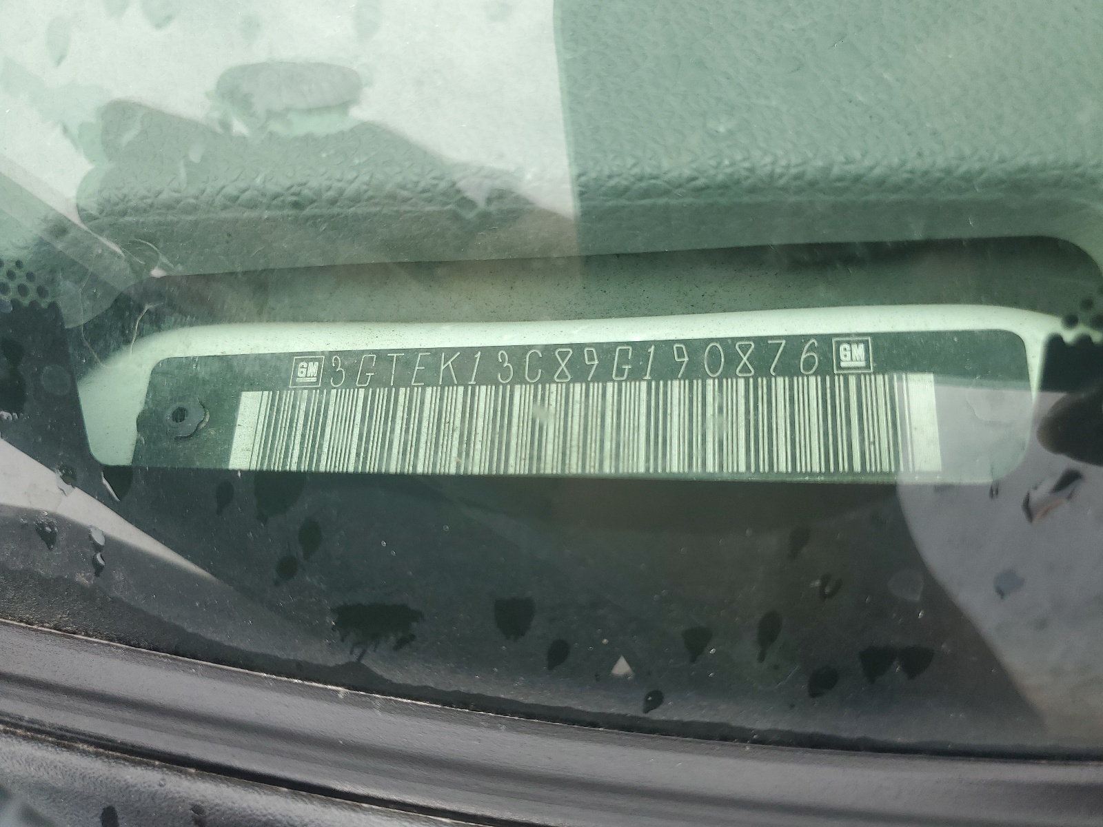 3GTEK13C89G190876 2009 GMC Sierra K1500