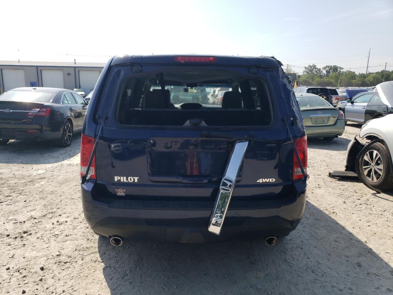 2013 Honda Pilot Ex VIN: 5FNYF4H47DB023492 Lot: 64157304