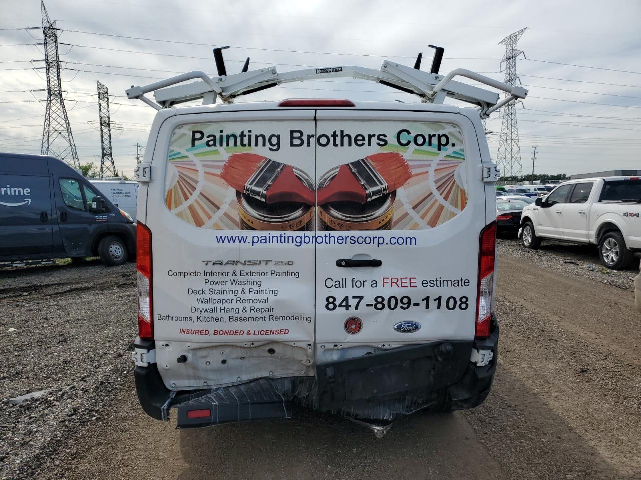 2020 Ford Transit T-250 VIN: 1FTBR1Y87LKA78153 Lot: 60812514