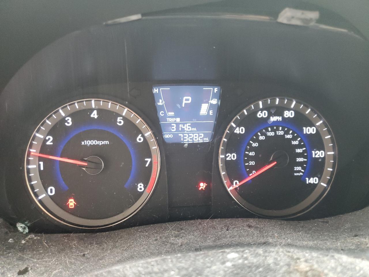 2014 Hyundai Accent Gls VIN: KMHCT5AE4EU174323 Lot: 62082364