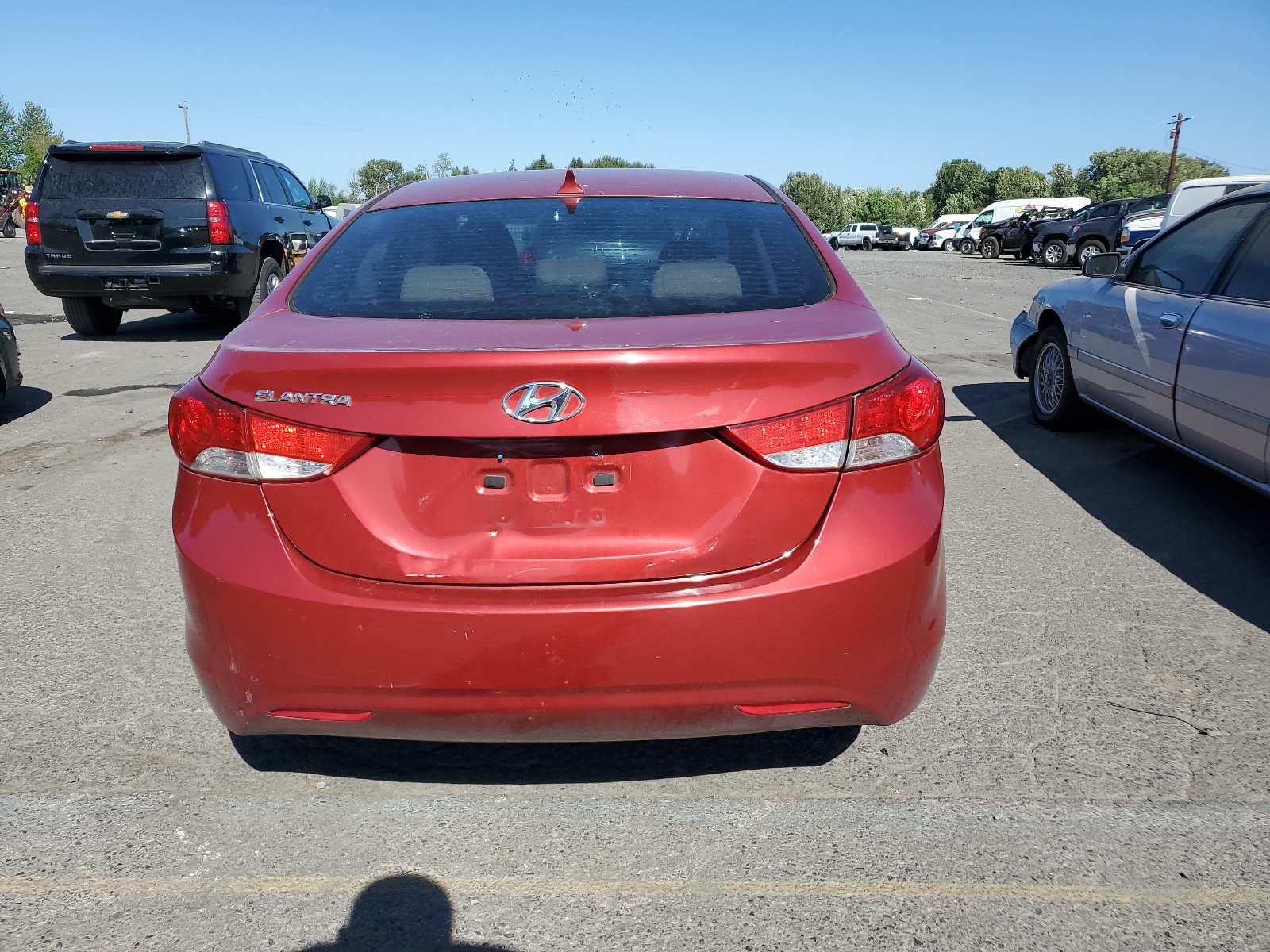 2013 Hyundai Elantra Gls vin: KMHDH4AE7DU518726