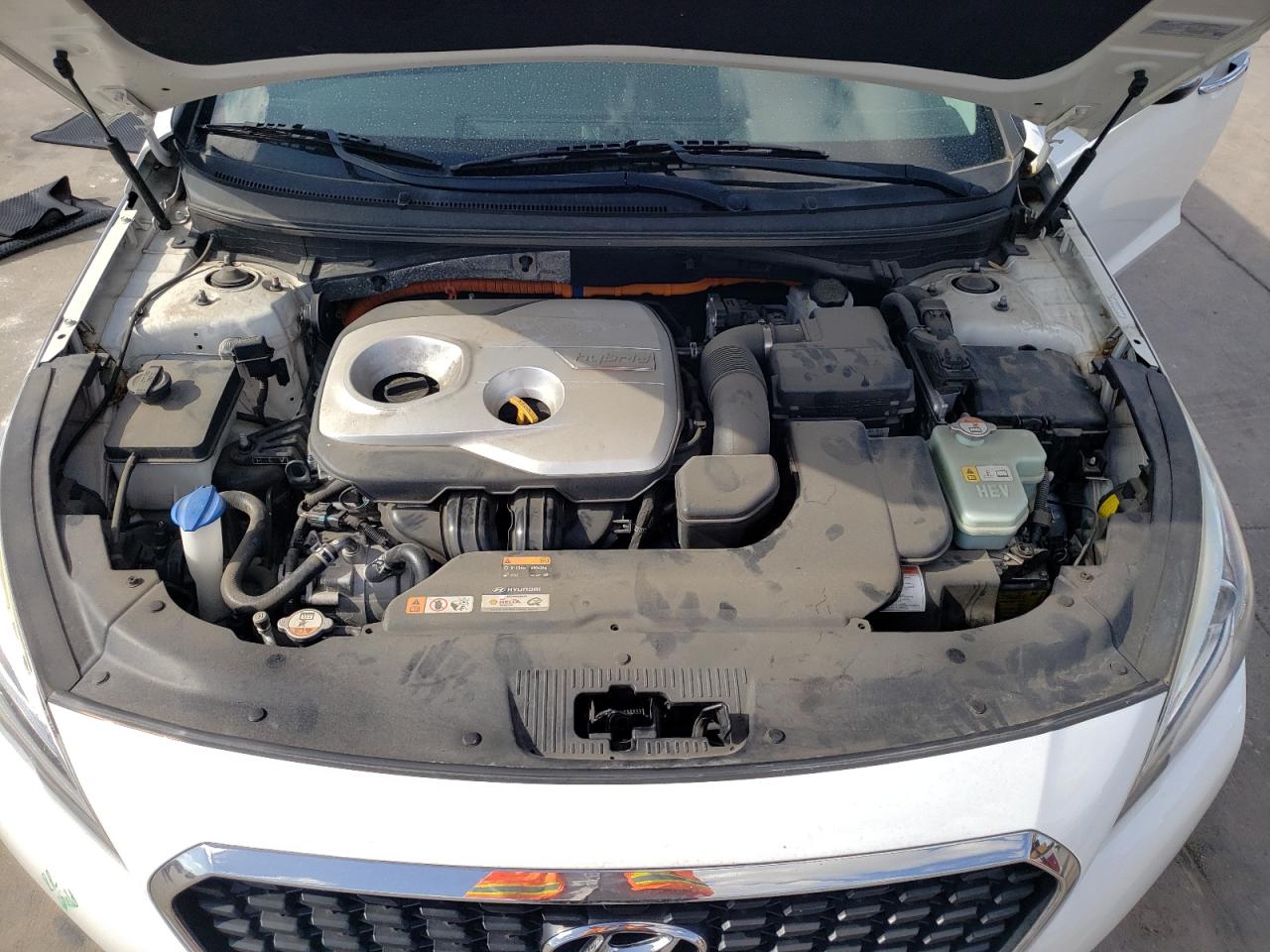 2017 Hyundai Sonata Hybrid VIN: KMHE34L17HA050775 Lot: 65489724