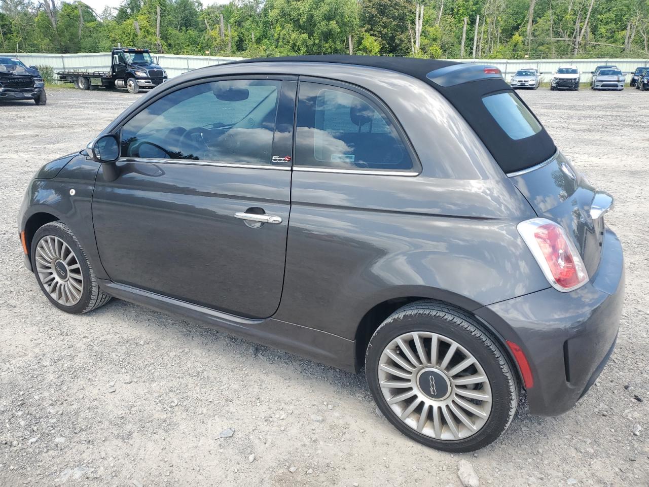 2018 Fiat 500 Lounge VIN: 3C3CFFEH7JT377592 Lot: 63964644
