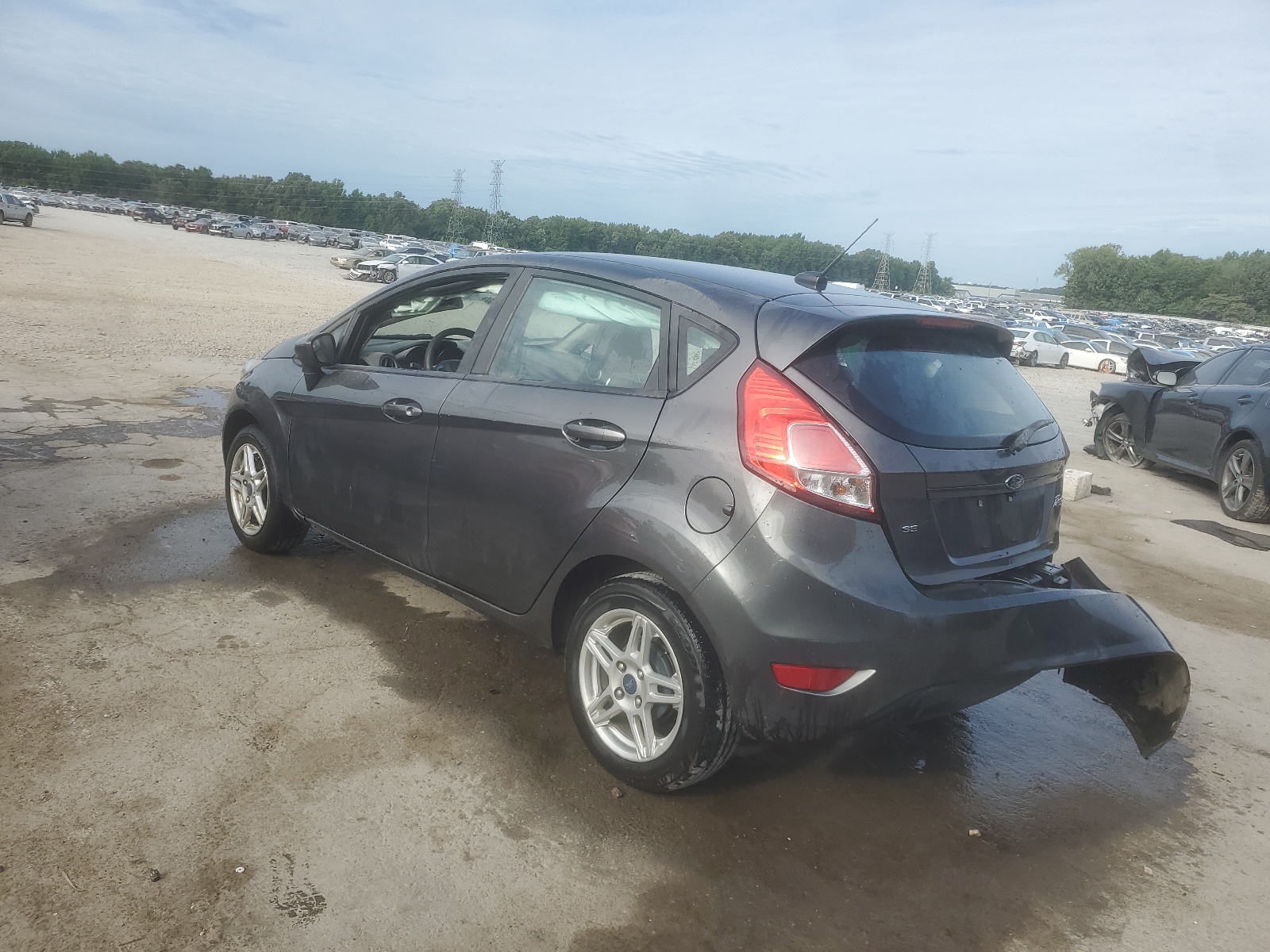 2019 Ford Fiesta Se vin: 3FADP4EJ1KM161209