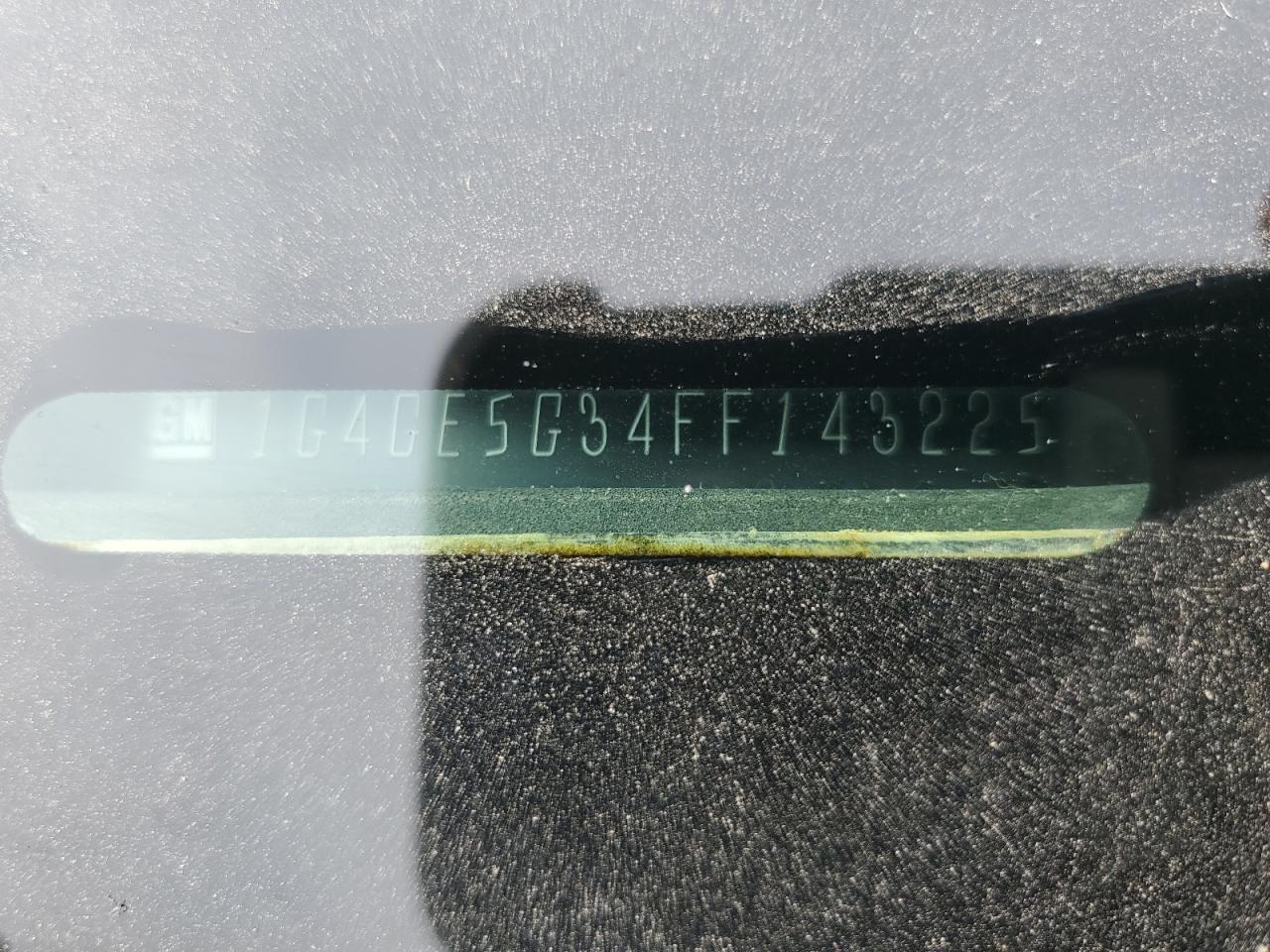 2015 Buick Lacrosse Premium VIN: 1G4GE5G34FF143225 Lot: 61882544