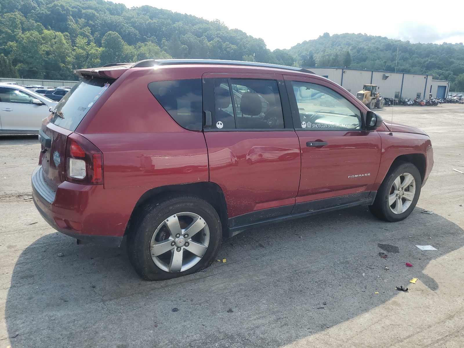 2014 Jeep Compass Sport vin: 1C4NJDBB1ED891523