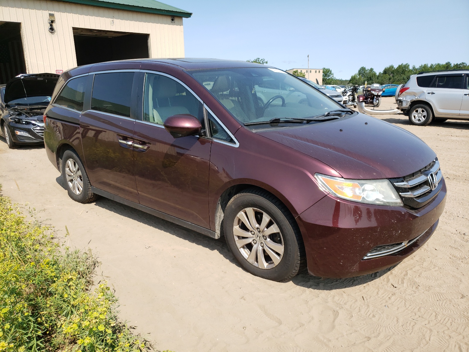 2014 Honda Odyssey Exl vin: 5FNRL5H69EB128685