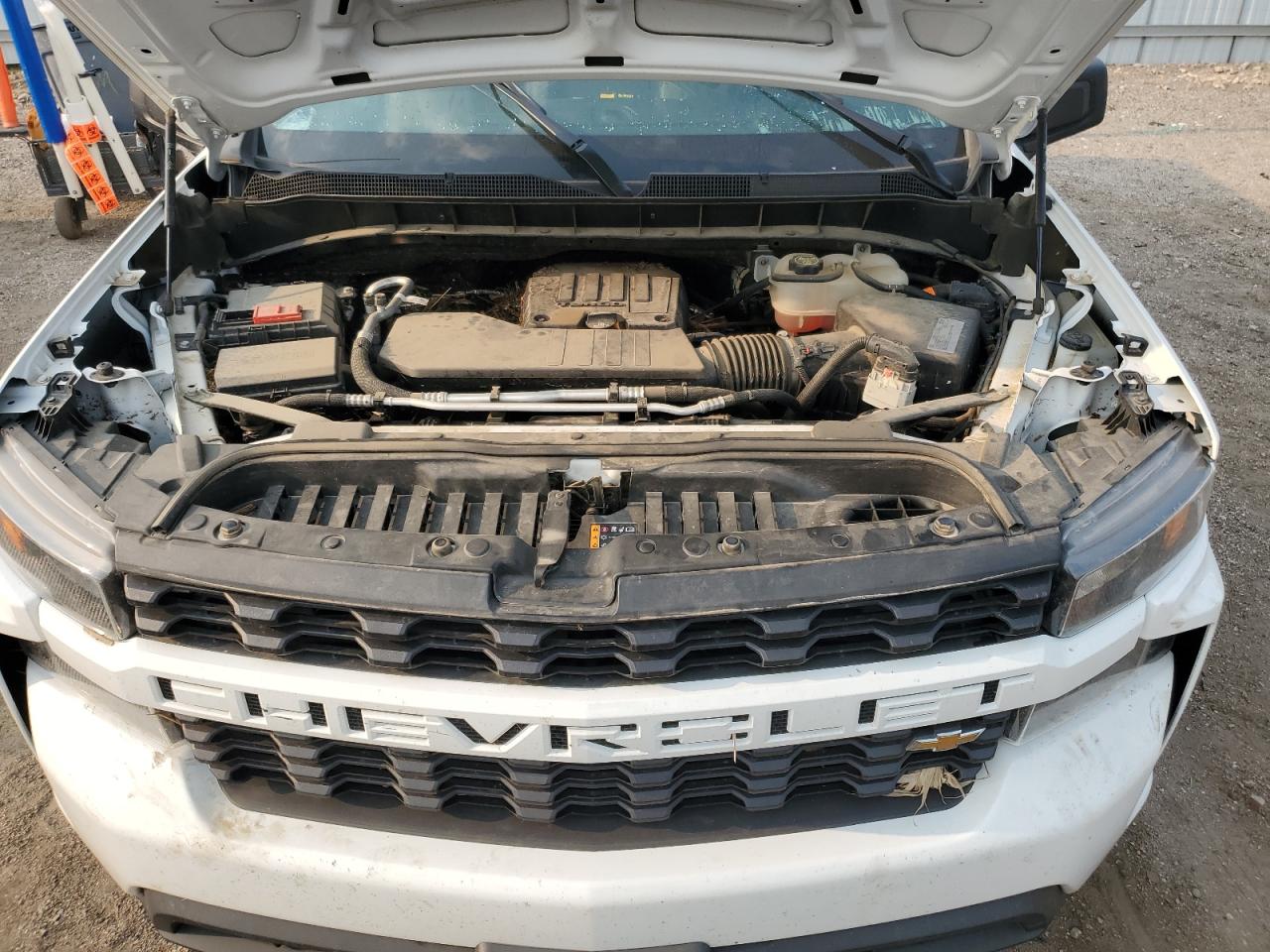 2021 Chevrolet Silverado K1500 Custom VIN: 3GCPYBEK2MG239855 Lot: 62072254