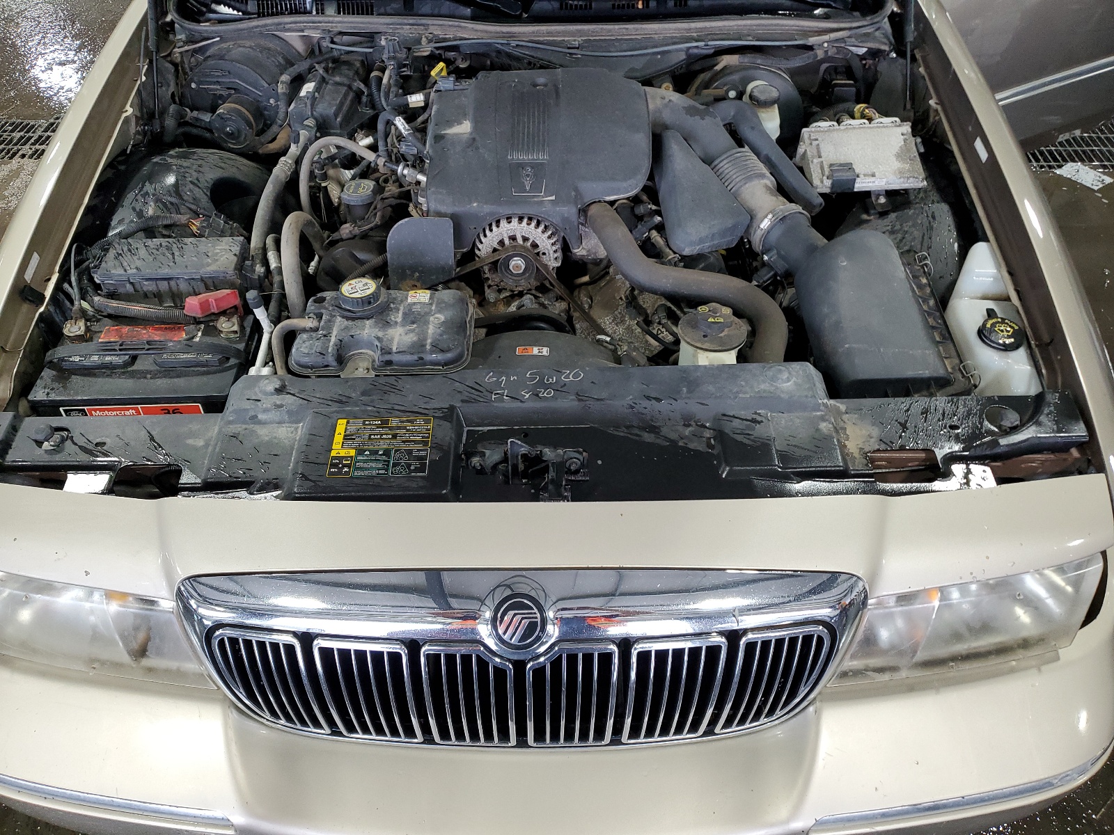 2MEFM75W95X650232 2005 Mercury Grand Marquis Ls