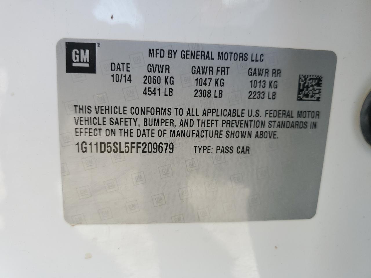 2015 Chevrolet Malibu - Image 12