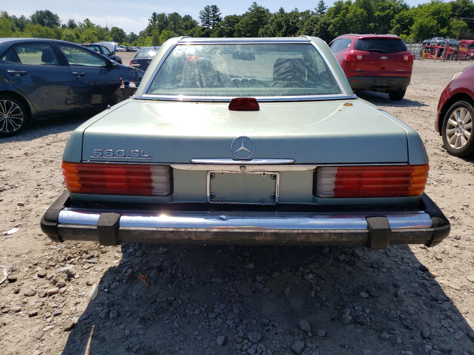 WDBBA48D1HA060278 1987 Mercedes-Benz 560 Sl