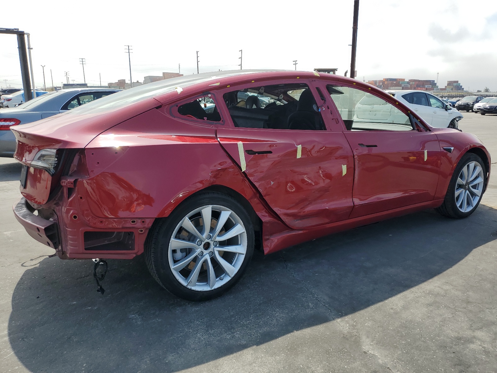 2019 Tesla Model 3 vin: 5YJ3E1EA0KF301023