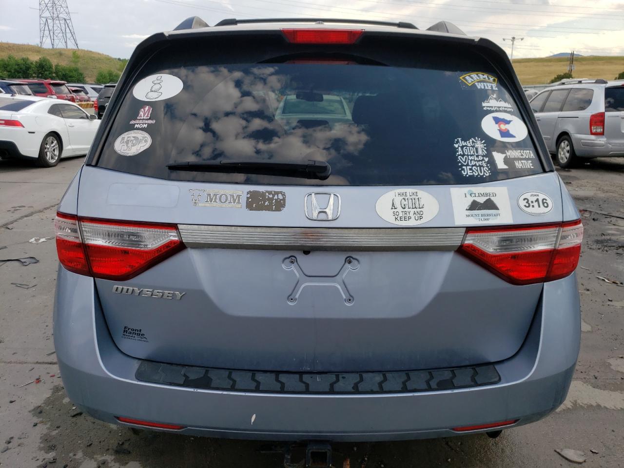 2012 Honda Odyssey Exl VIN: 5FNRL5H65CB010825 Lot: 63605244