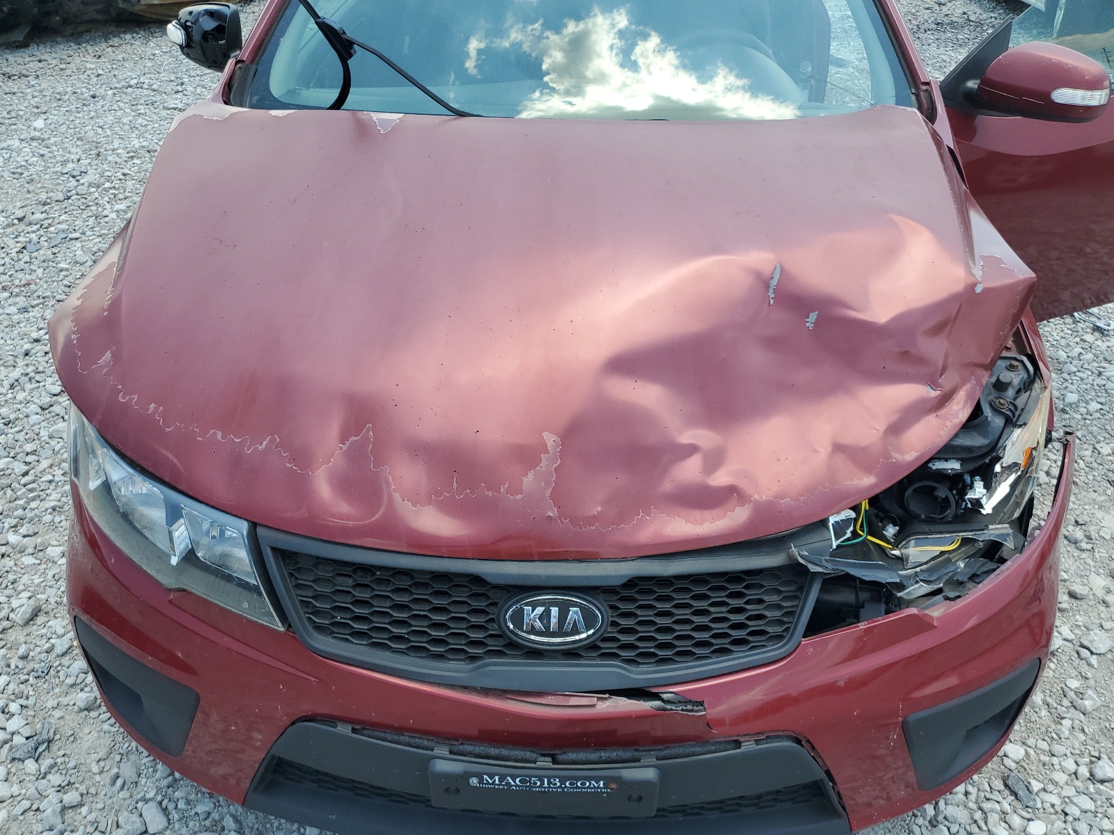 KNAFU6A27A5291793 2010 Kia Forte Ex