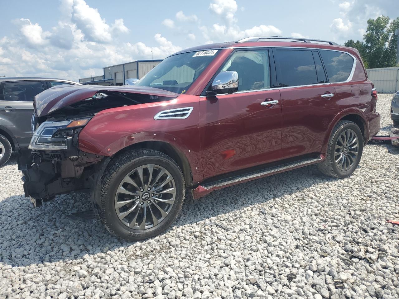 2023 Nissan Armada Platinum للبيع في Wayland، MI - Front End