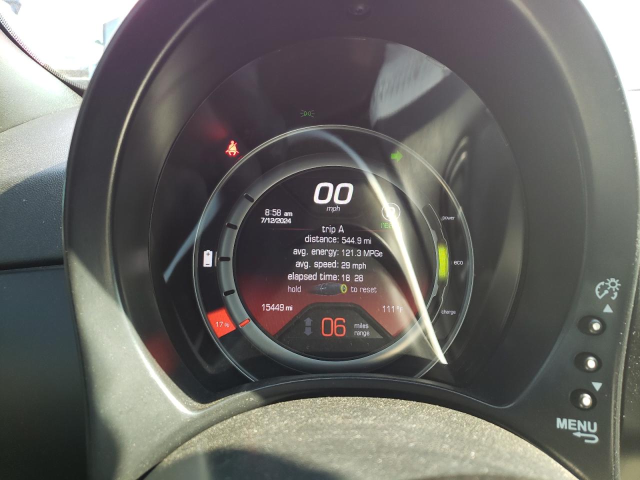 2016 Fiat 500 Electric VIN: 3C3CFFGE1GT214125 Lot: 63070534