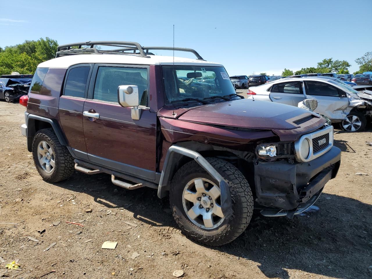 2007 Toyota Fj Cruiser VIN: JTEBU11F670054723 Lot: 62572994