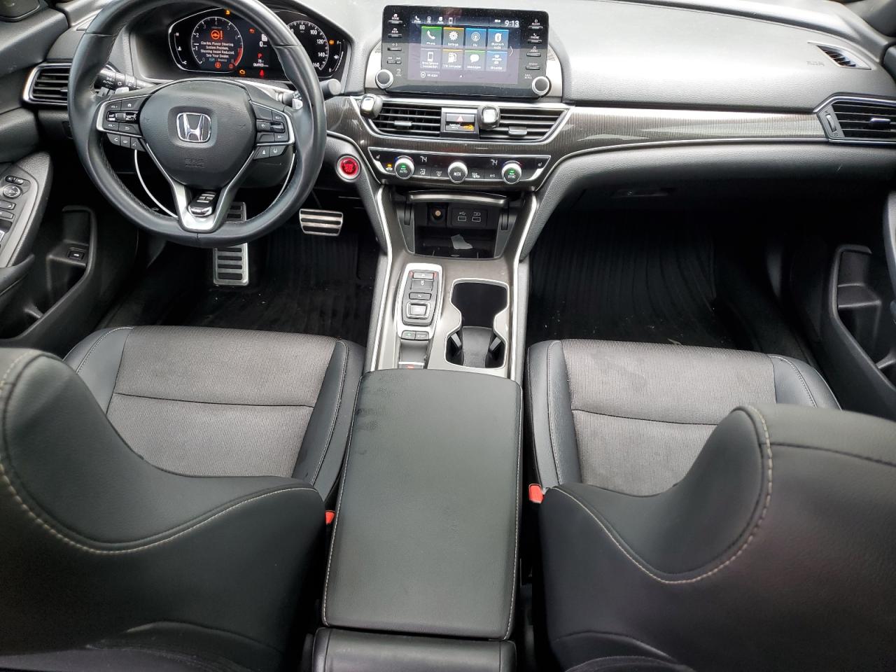 2021 Honda Accord Sport VIN: 1HGCV2F37MA010800 Lot: 63390274