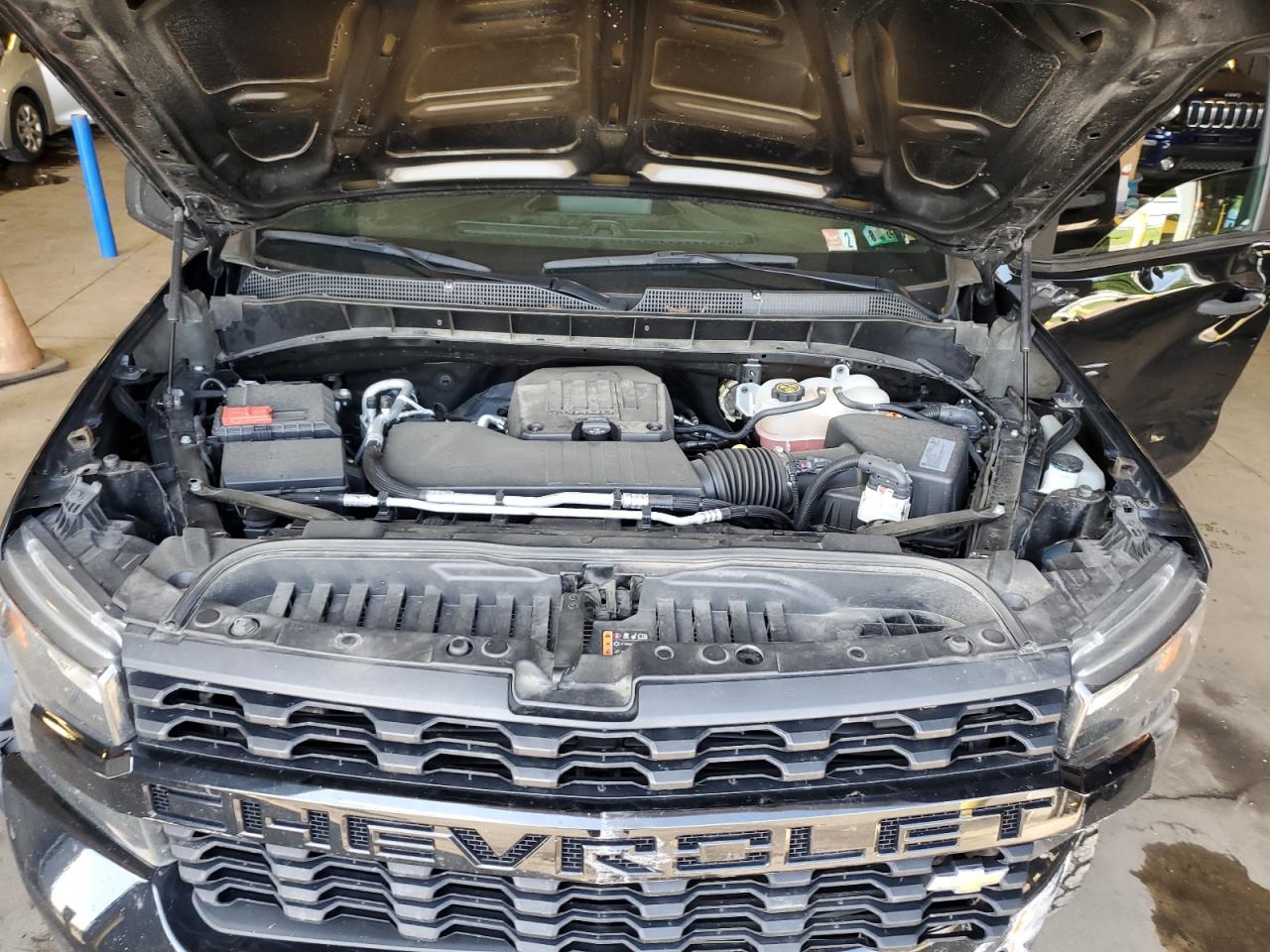 2021 Chevrolet Silverado K1500 Custom VIN: 1GCPYBEK9MZ396847 Lot: 64098464