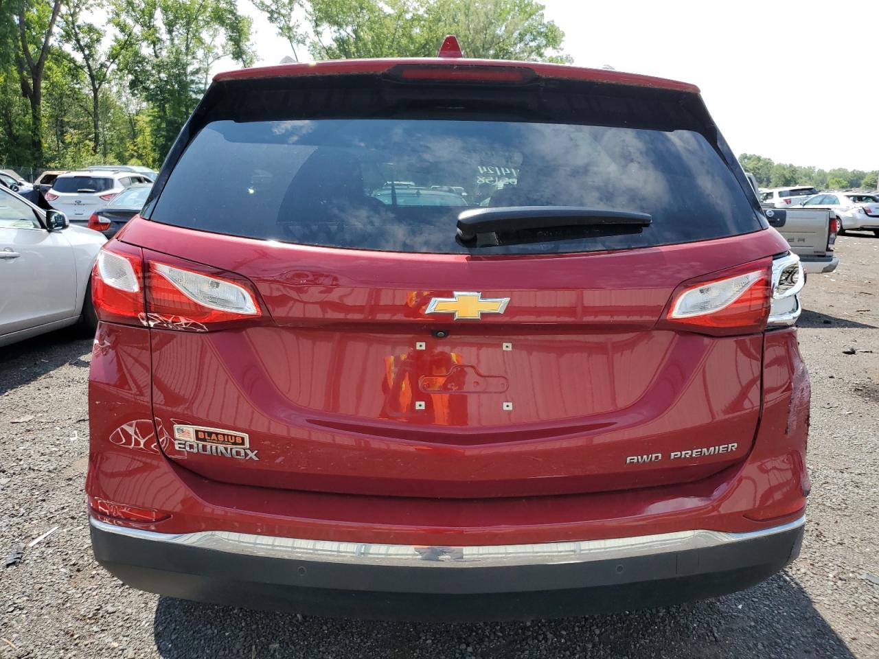 2020 Chevrolet Equinox Premier VIN: 3GNAXXEV3LS505158 Lot: 62882424