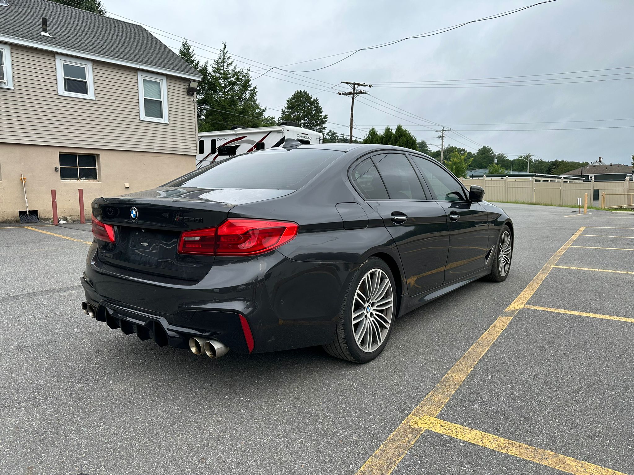 2018 BMW M550Xi vin: WBAJB9C57JB036944