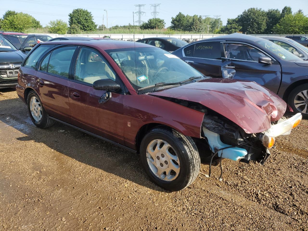 2001 Saturn Sw2 VIN: 1G8ZN82701Z241419 Lot: 63120774