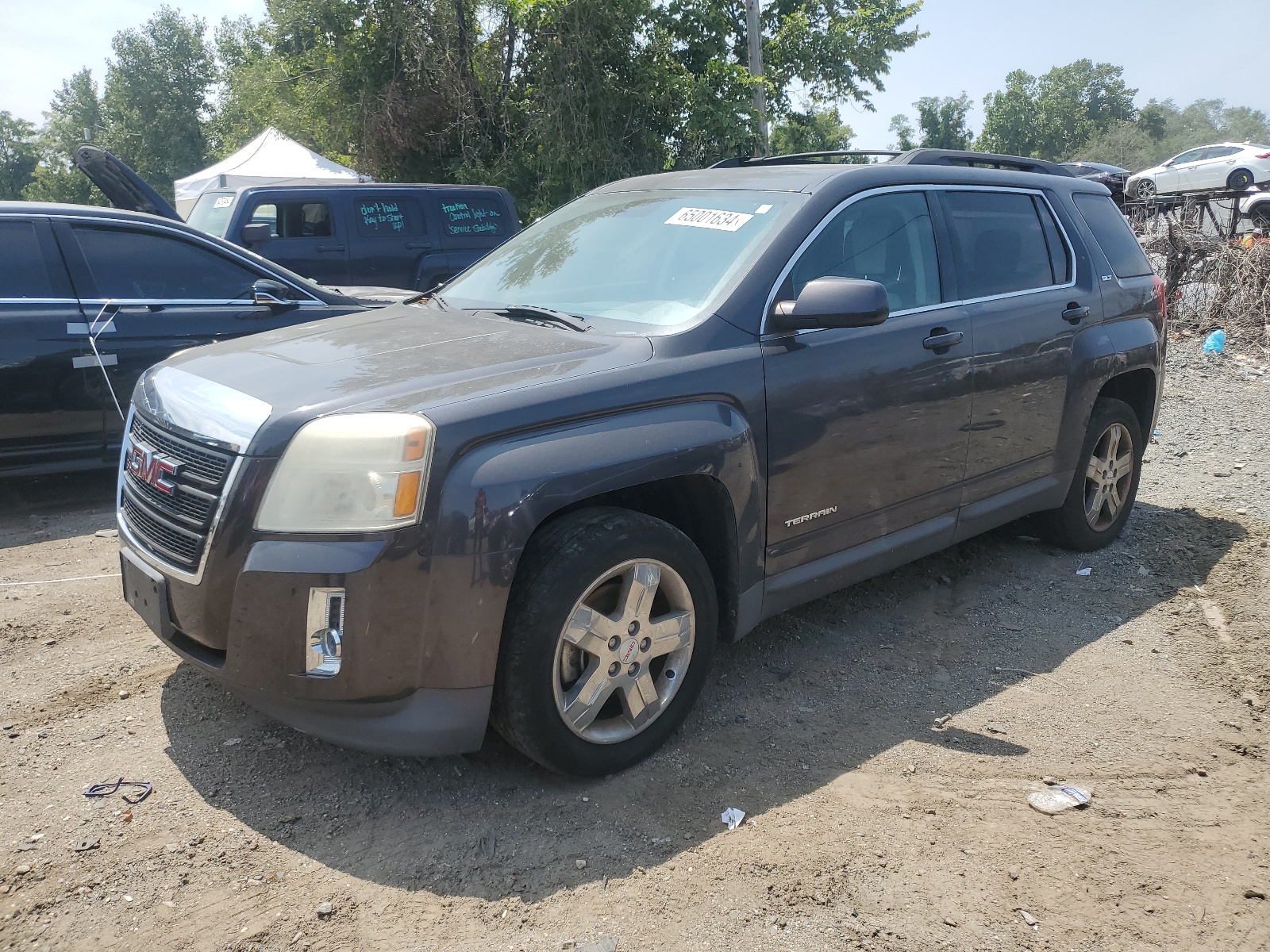 2013 GMC Terrain Slt vin: 2GKFLUE32D6196889