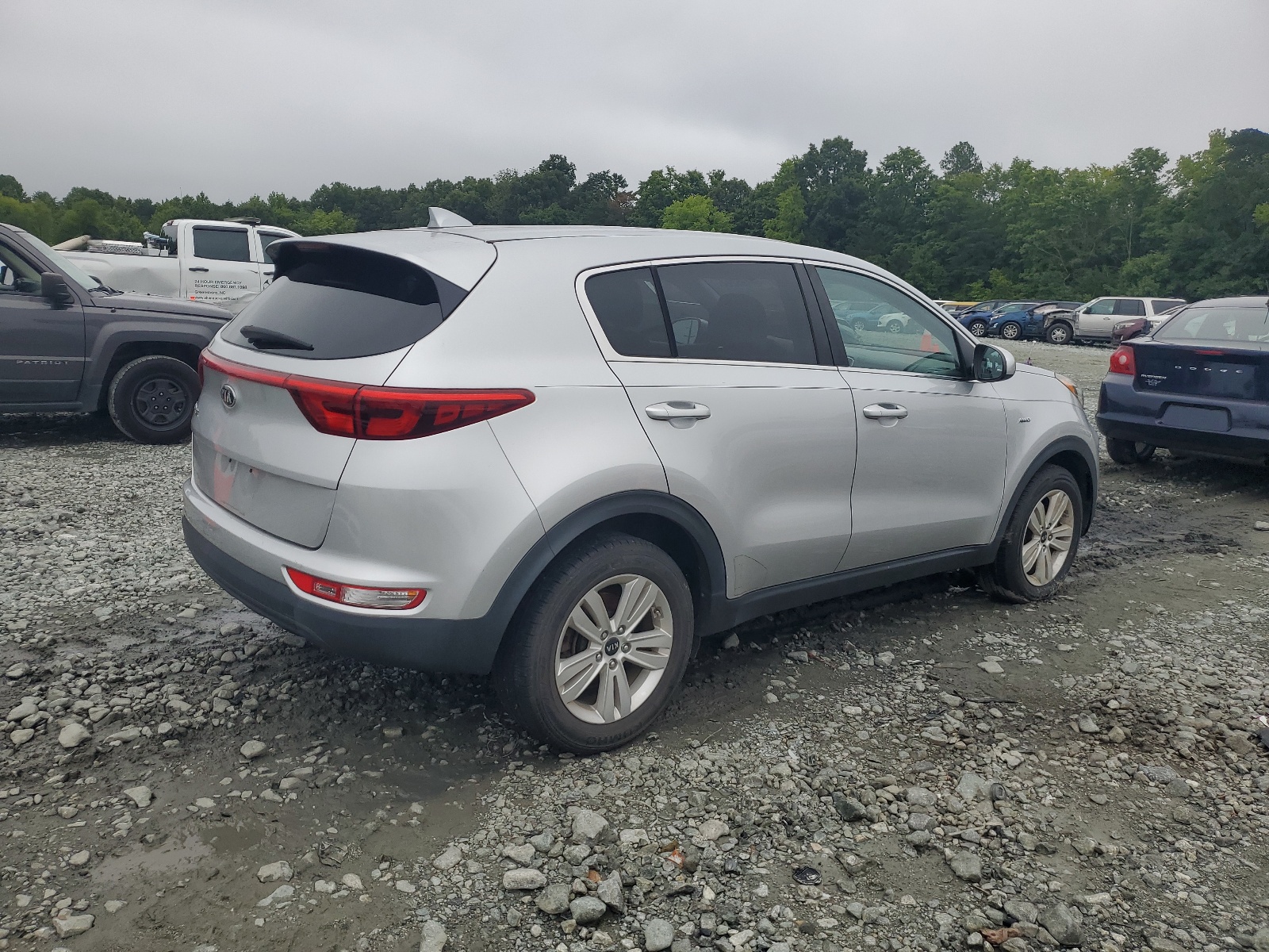 2017 Kia Sportage Lx vin: KNDPMCAC8H7187455