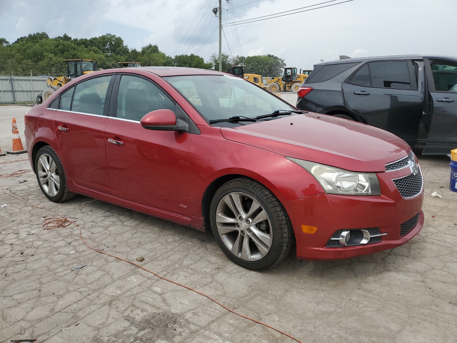 2013 Chevrolet Cruze Ltz vin: 1G1PG5SB3D7161888