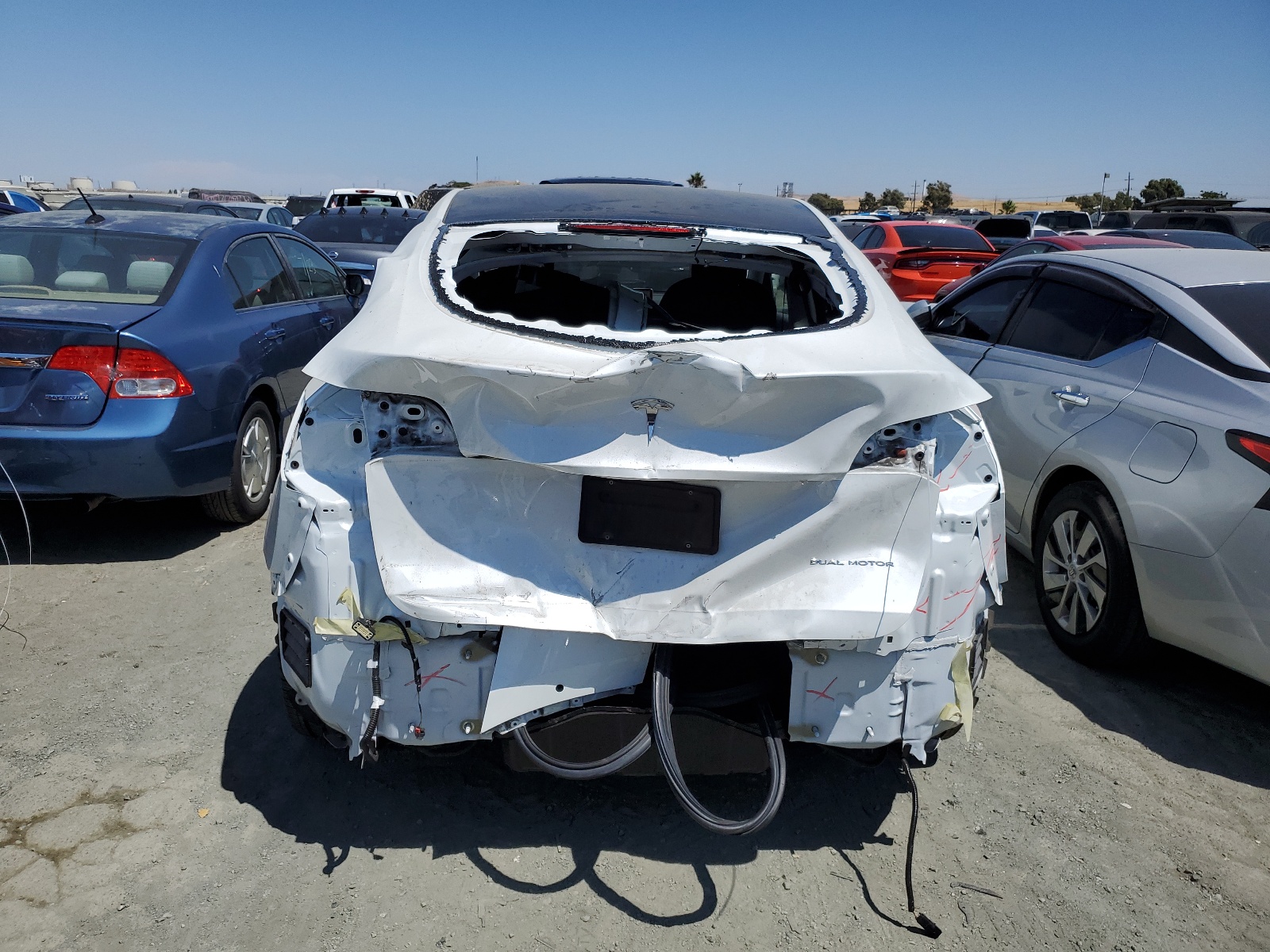 5YJYGDEE2MF173200 2021 Tesla Model Y