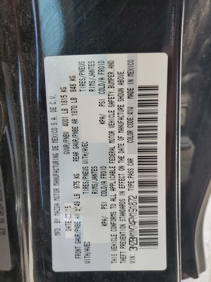 2015 Mazda 3 Grand Touring VIN: 3MZBM1M74FM191872 Lot: 62833744