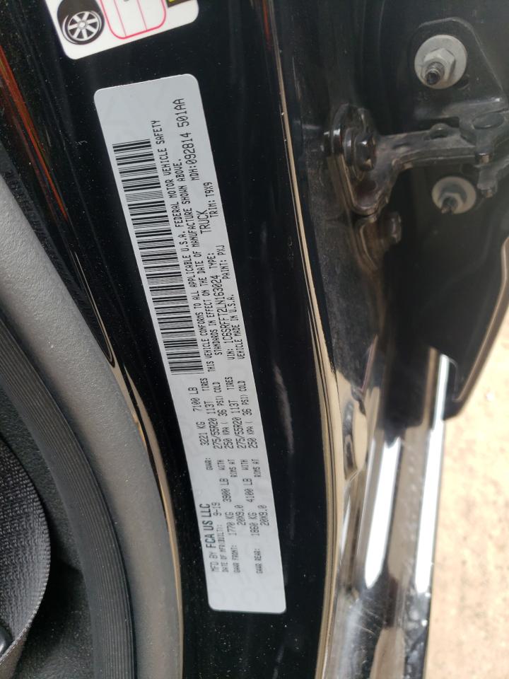 2020 Ram 1500 Big Horn/Lone Star VIN: 1C6SRFFT2LN163024 Lot: 63180714