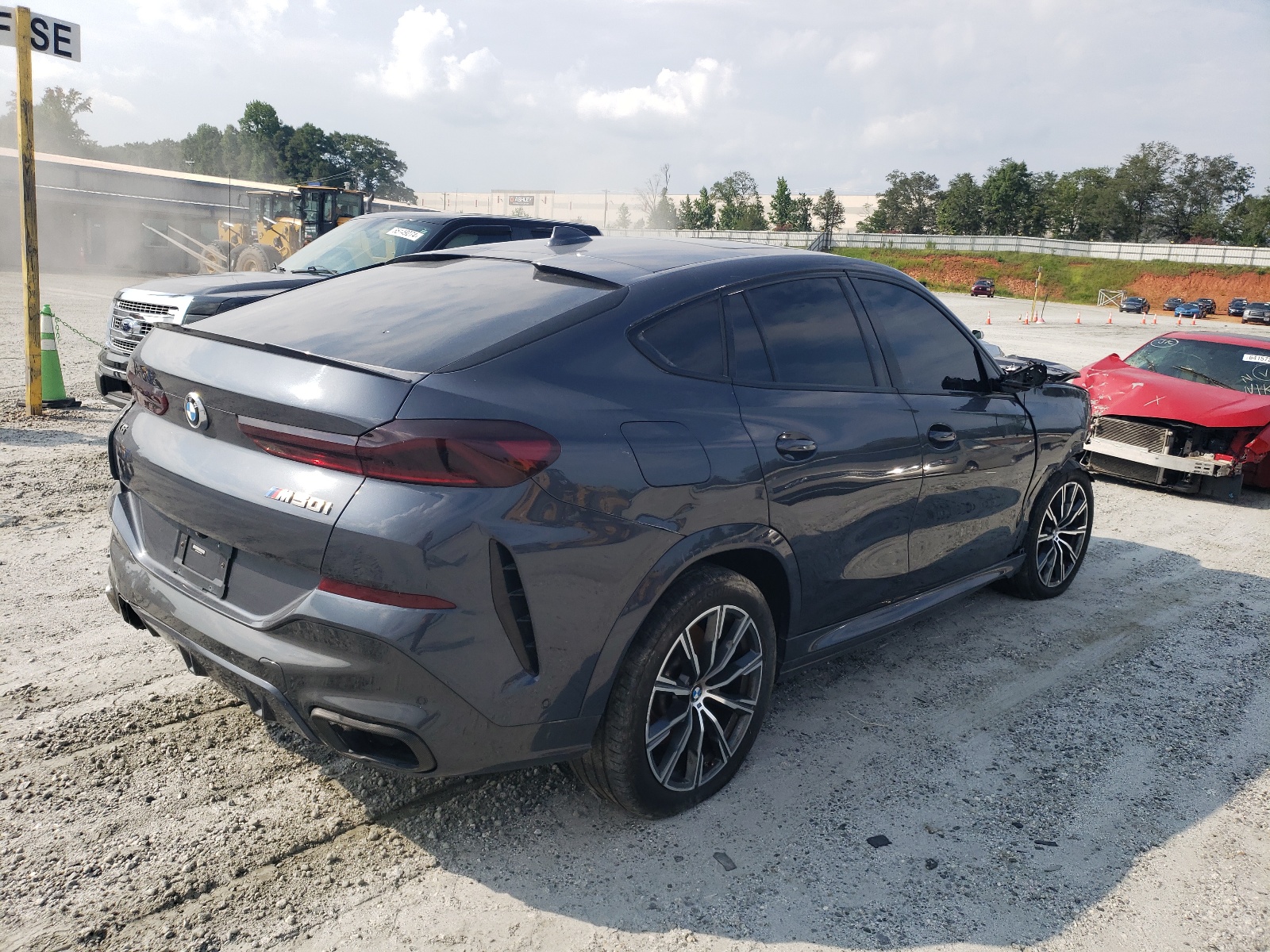 2021 BMW X6 M50I vin: 5UXCY8C01M9F19710