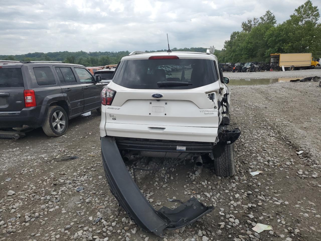 2017 Ford Escape Titanium VIN: 1FMCU0JD9HUD40993 Lot: 65280654