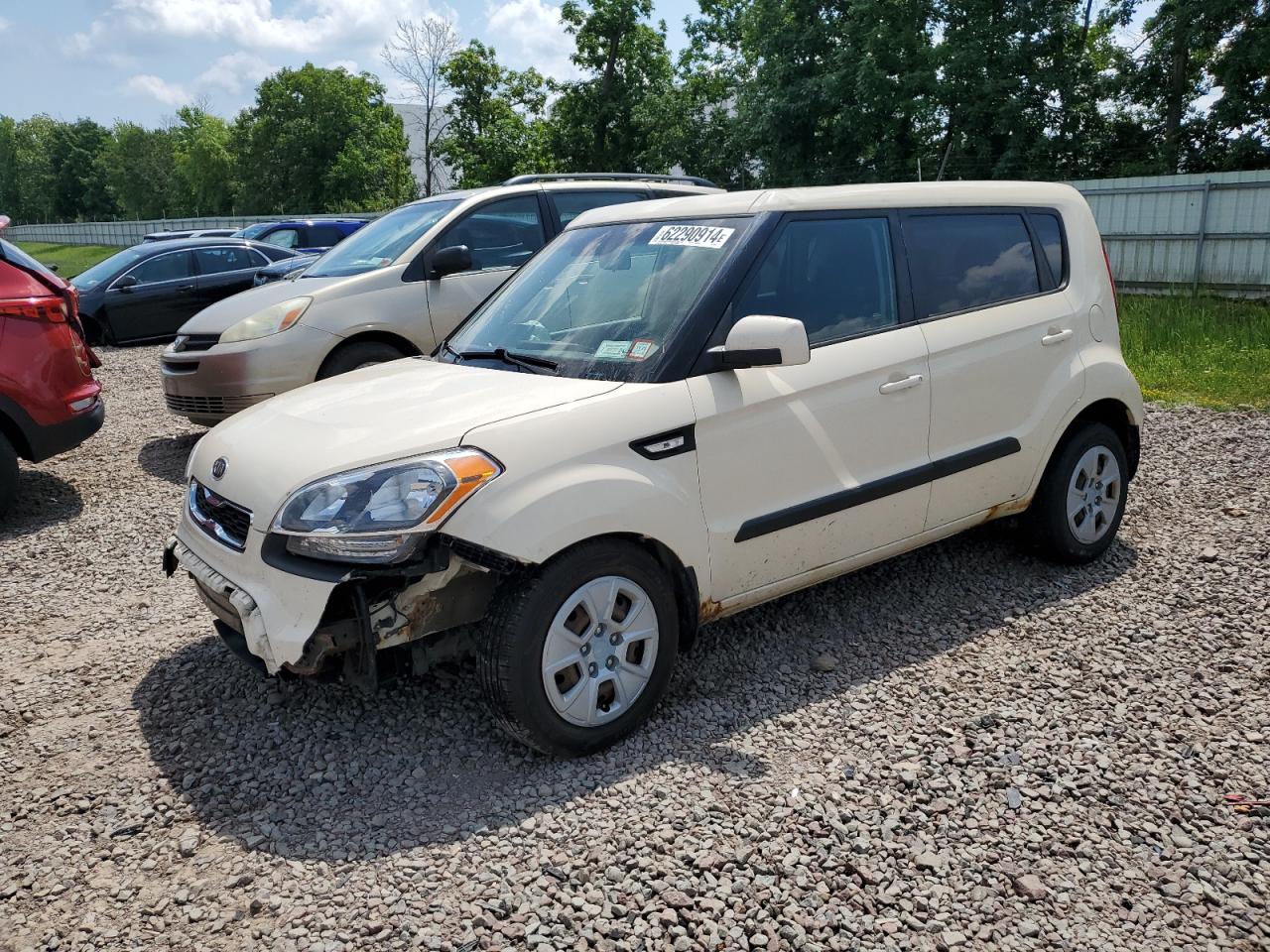 2012 Kia Soul VIN: KNDJT2A51C7460765 Lot: 62290914