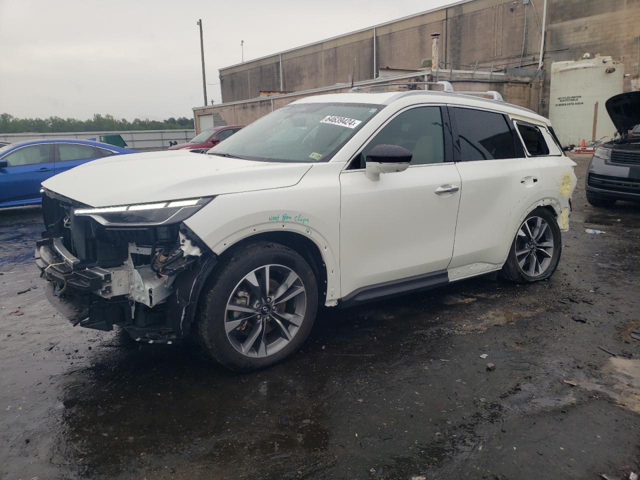 2023 Infiniti Qx60 Luxe VIN: 5N1DL1FR8PC364739 Lot: 64639424