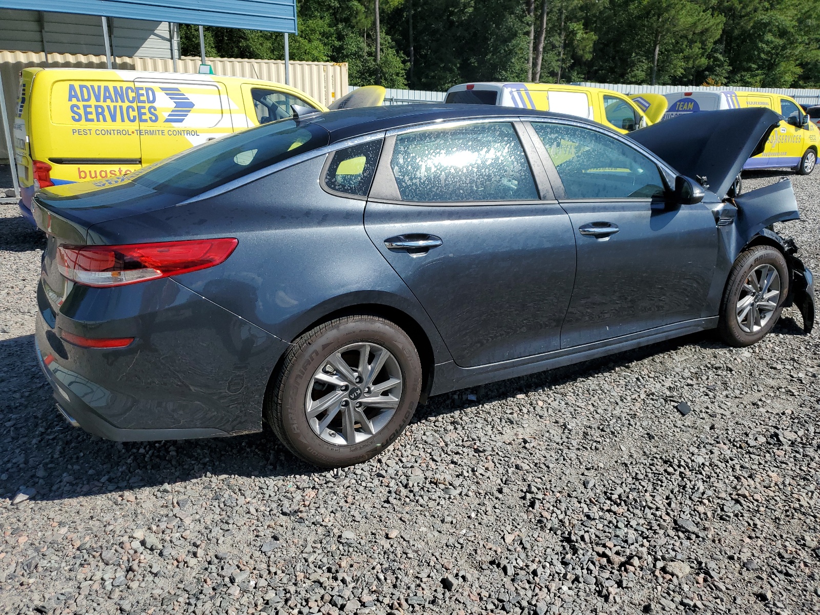 2019 Kia Optima Lx vin: 5XXGT4L31KG376212