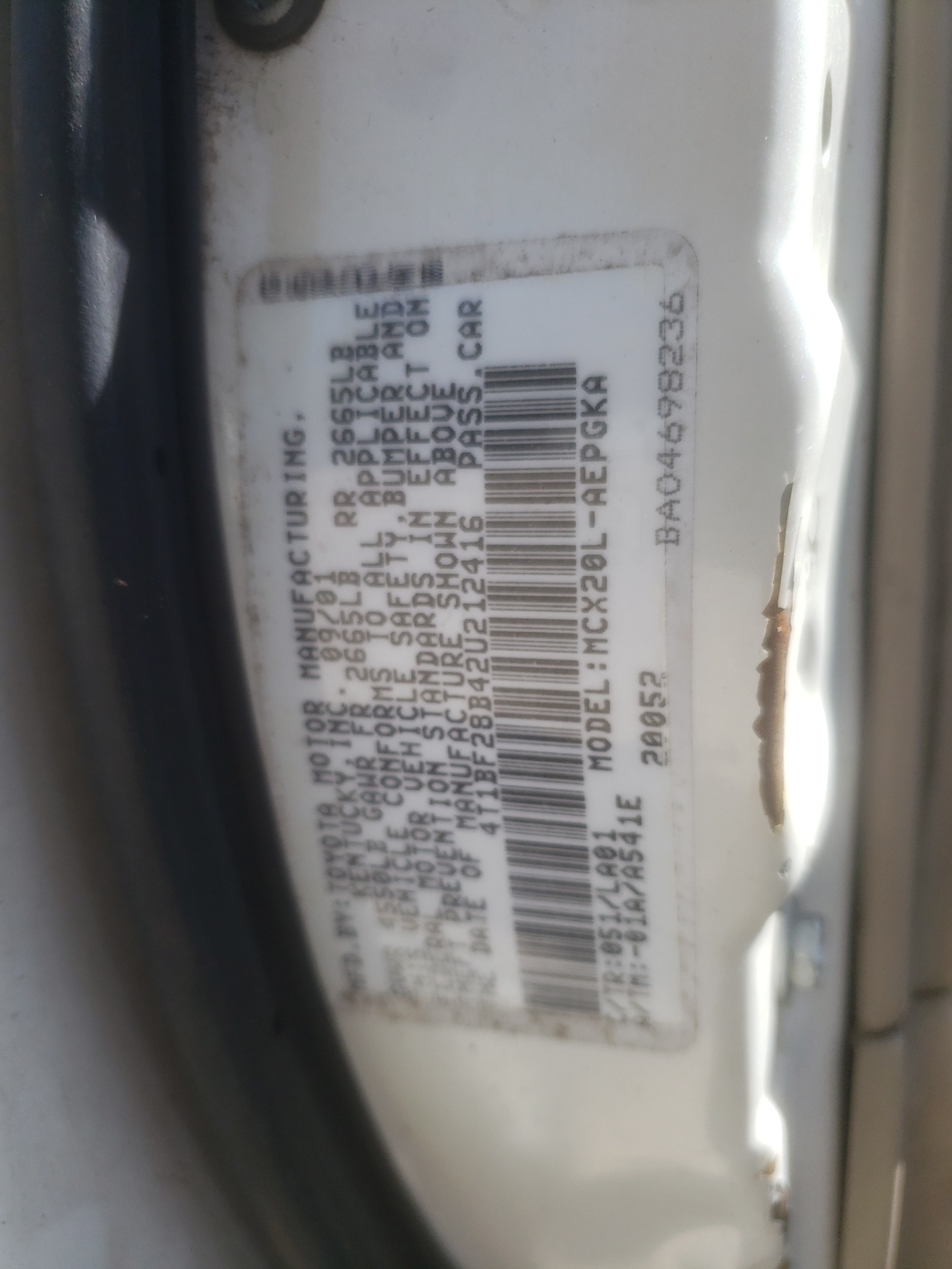 4T1BF28B42U212416 2002 Toyota Avalon Xl