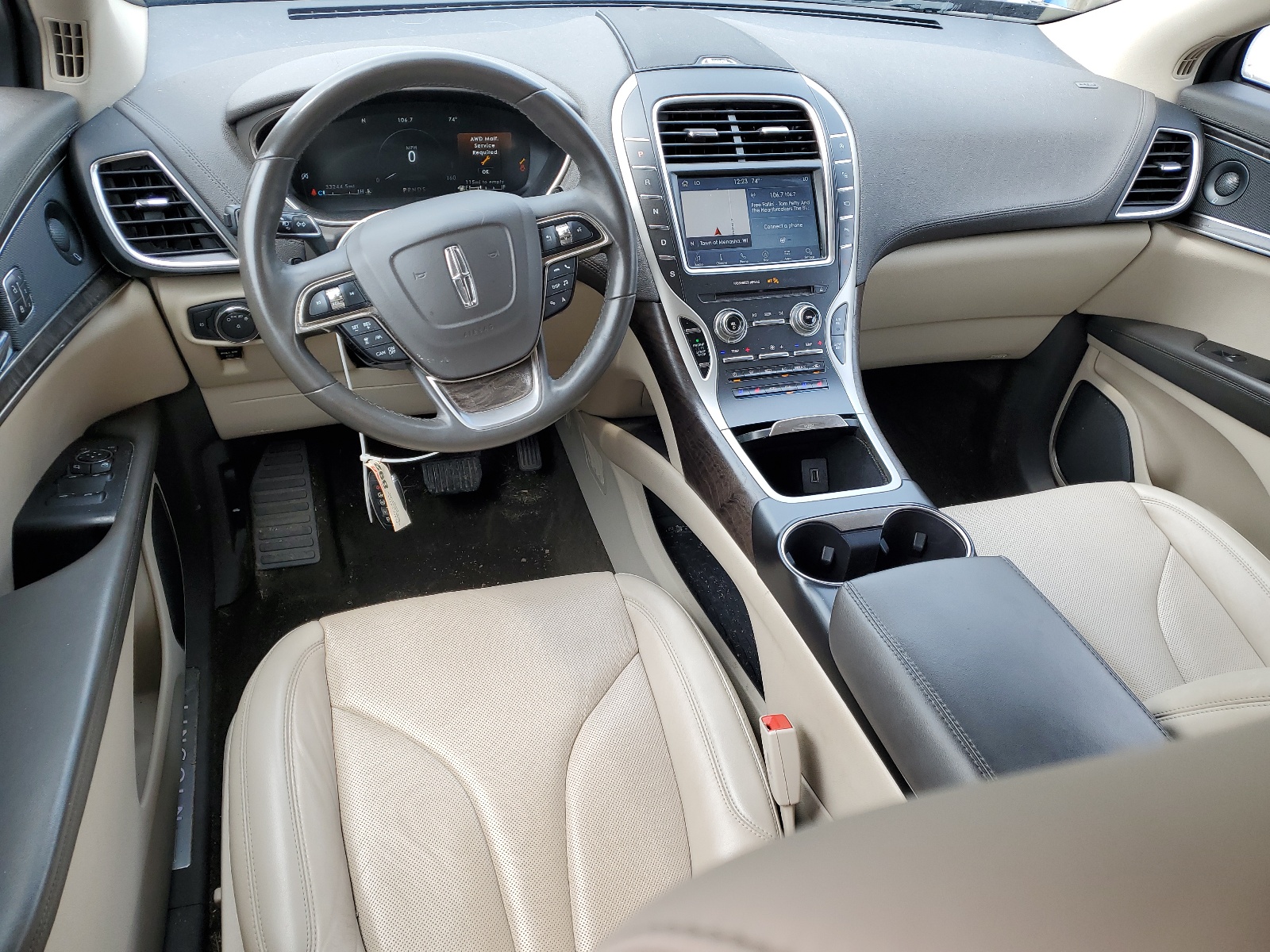 2LMPJ8LPXKBL60722 2019 Lincoln Nautilus Reserve