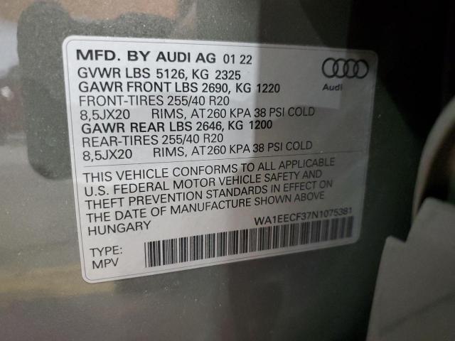 WA1EECF37N1075381 Audi Q3 PREMIUM 14