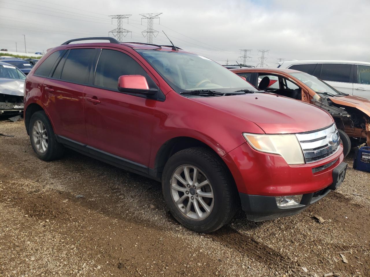 2007 Ford Edge Sel VIN: 2FMDK48C17BB07645 Lot: 62659554