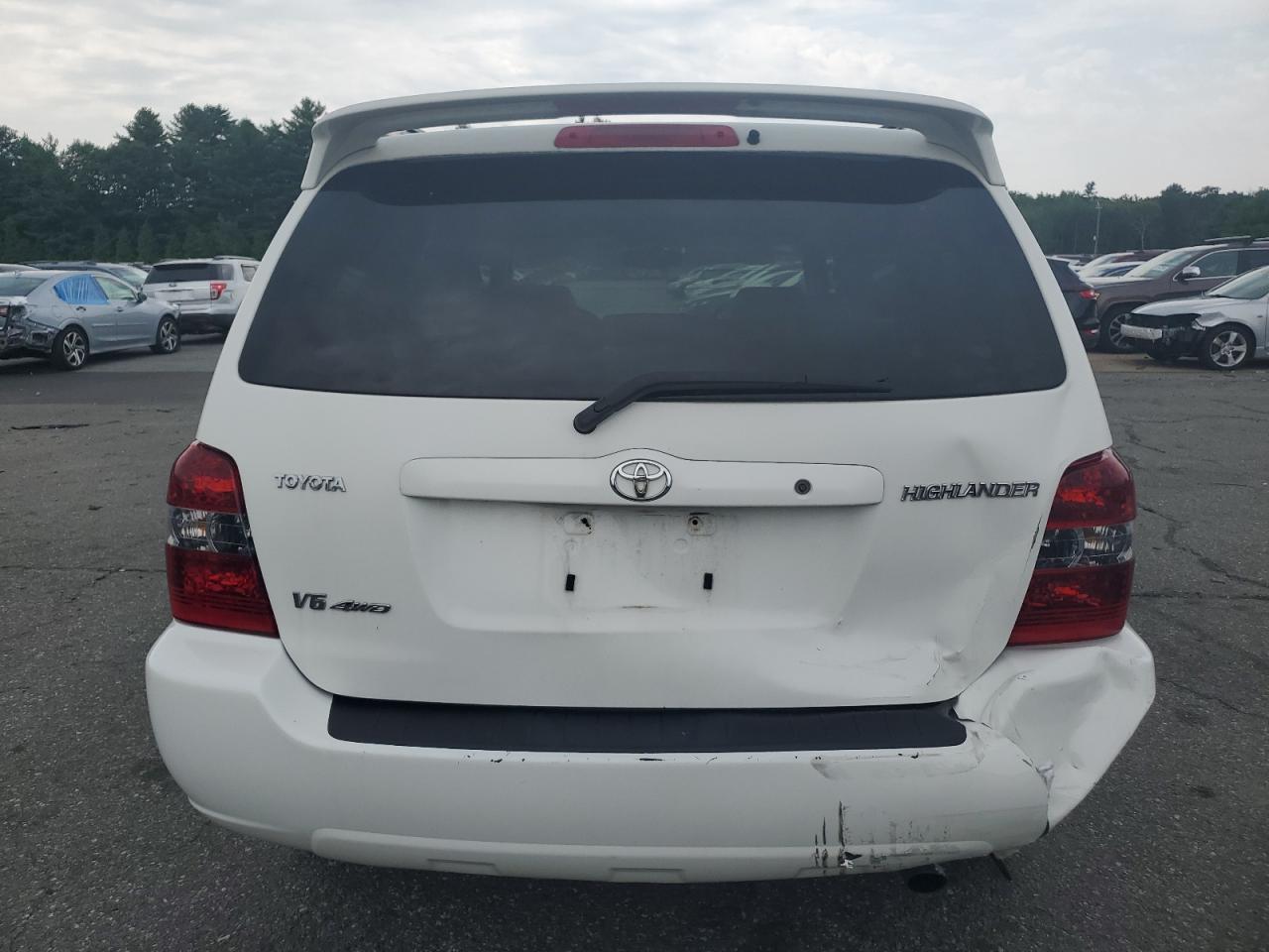 2005 Toyota Highlander Limited VIN: JTEEP21A150088080 Lot: 62259354