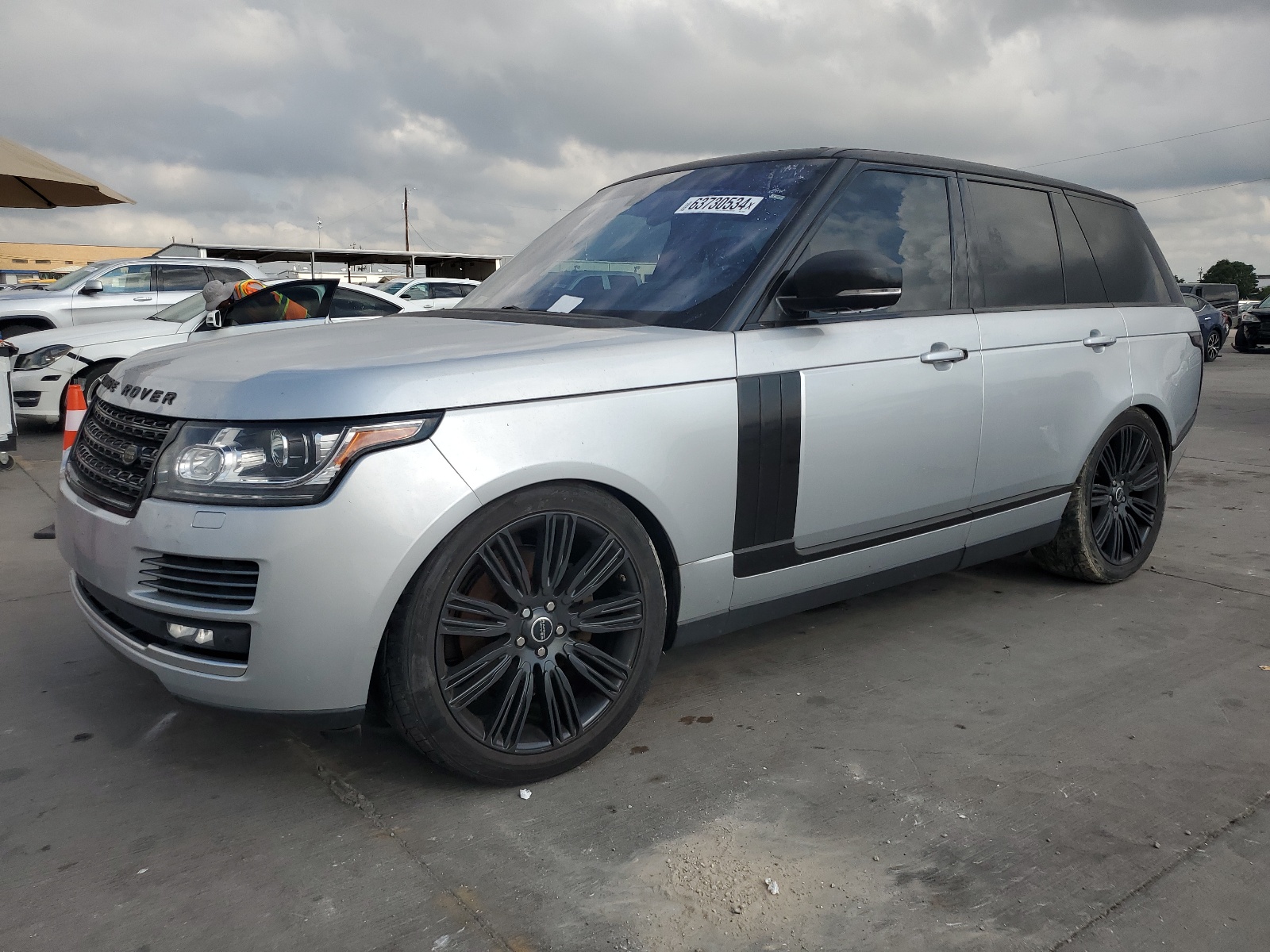 2016 Land Rover Range Rover Hse vin: SALGS2KF3GA255681