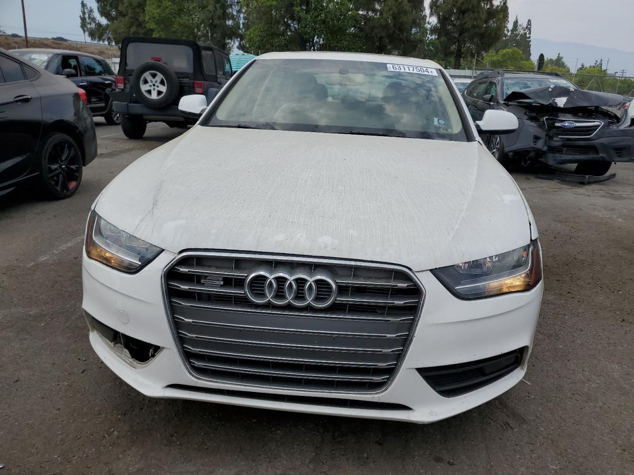 2013 Audi A4 Premium vin: WAUBFAFL8DN019500