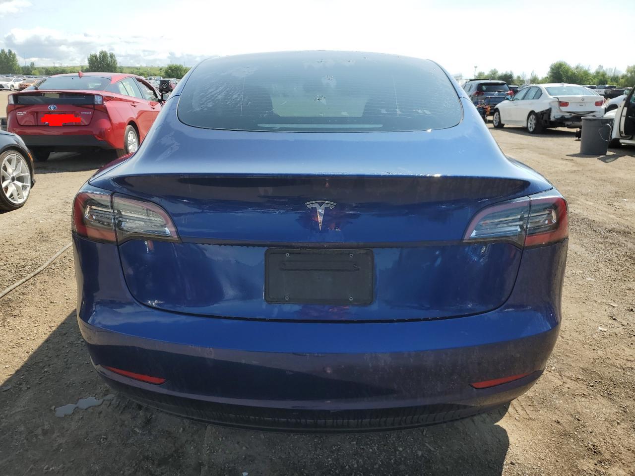 2022 Tesla Model 3 VIN: 5YJ3E1EA7NF376161 Lot: 63711714