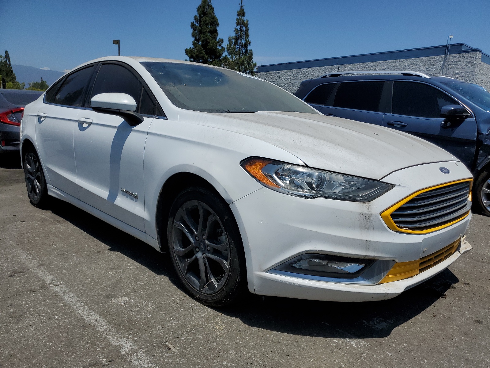 2018 Ford Fusion Se Hybrid vin: 3FA6P0LU5JR128486