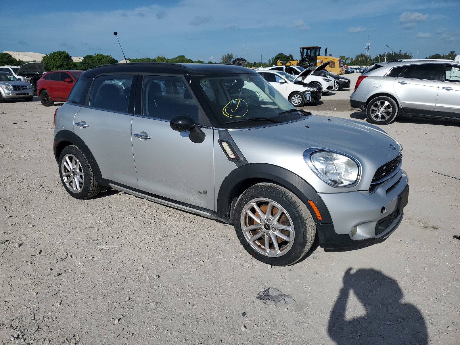 2015 Mini Cooper S Countryman vin: WMWZC5C54FWP43119