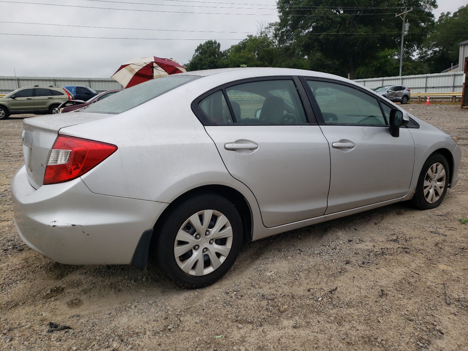 2012 Honda Civic Lx vin: 19XFB2F5XCE015376