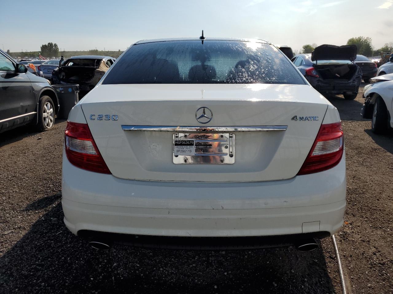 WDDGF85X99F296119 2009 Mercedes-Benz C 230 4Matic