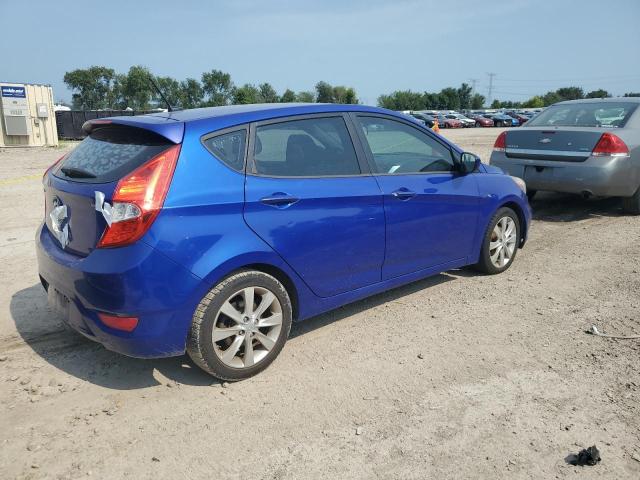 Hatchbacks HYUNDAI ACCENT 2012 Blue